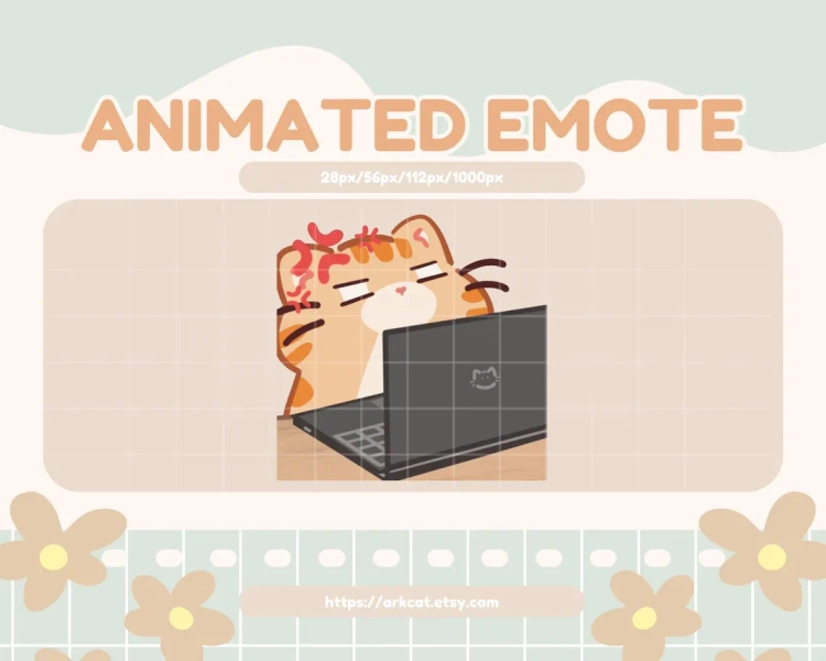 Rage Quit Orange Tabby Cat Animated Emote – Twitch, Discord (GIF Digital Download) - Etsy Australia