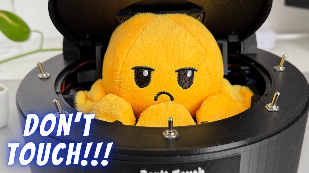DON'T TOUCH!!! OCTOPUS TREASURE GUARDIAN INSIDE!!! BLACK EDITION