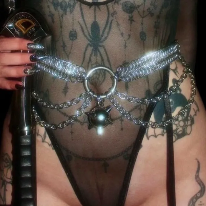 Chainmail Flail Belt