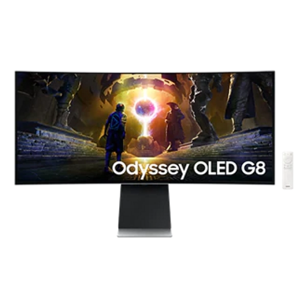 34” Odyssey OLED G8 G85SD Smart Ultra UWQHD 175Hz Gaming Monitor