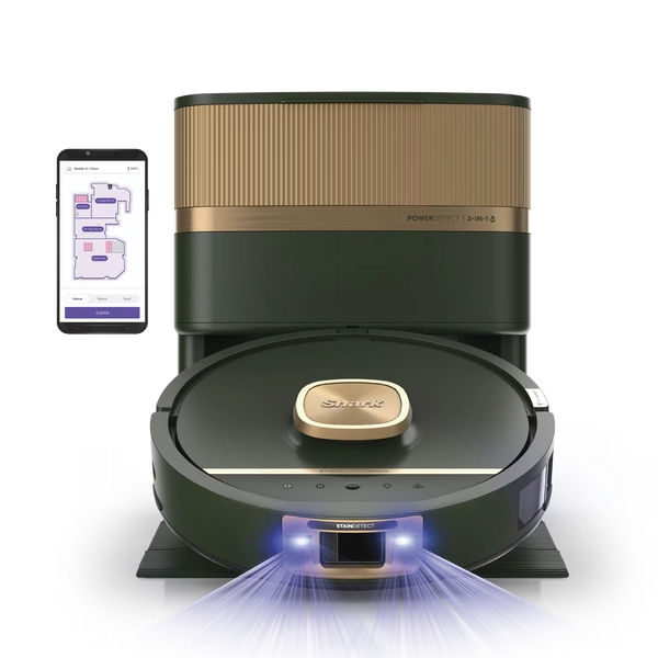 Shark PowerDetect™ UV Reveal™ 2-In-1 Vacuum & Mop, Luxe Collection in Evergreen