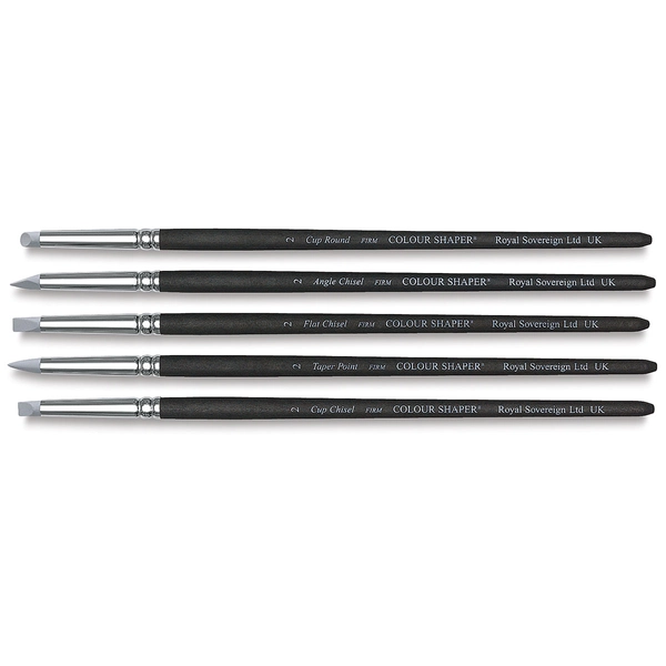 Colour Shapers Tool - Set of 5 Tips, Firm, Size 2, Set of 5