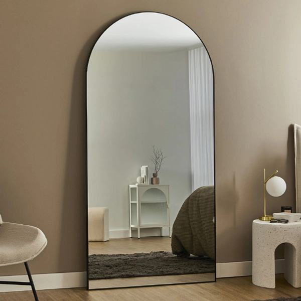 Evie Arch Aluminium Full Length Mirror