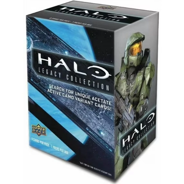 2023 Upper Deck Halo Legacy 7-Pack Blaster Box