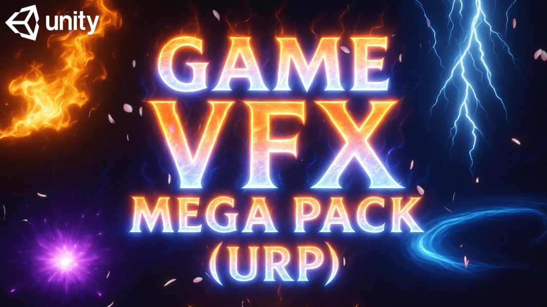 Unity Game VFX Mega Pack(URP) by EricWang on Jinxxy