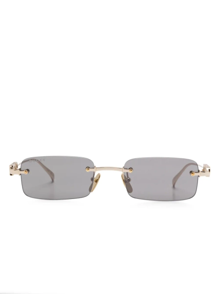 Gucci Eyewear rectangle-frame sunglasses | One Size