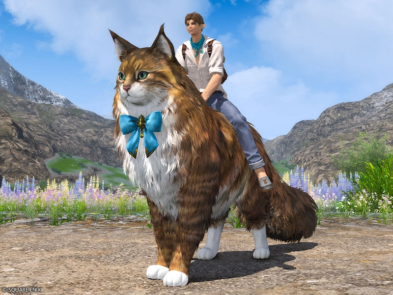 Mount: Shagcat (Account-wide) | FINAL FANTASY XIV Online Store