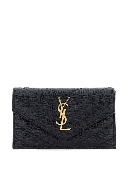 Saint Laurent Cassandre compact wallet | One Size