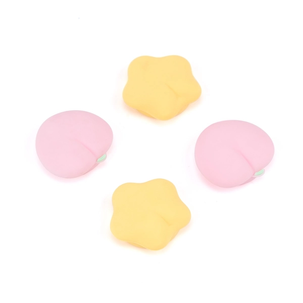 Cute Silicone Switch Thumb Grips Switch Lite OLED Joystick Caps - A