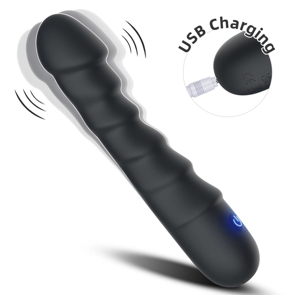 AV Vibrator, 10 Vibration Modes, Powerful Motor, G-spot Stimulator, Vaginal Massager, USB Charging, Adult Sex Toy, Suitable for Women, Suitable for Men, Adult Sex Toy