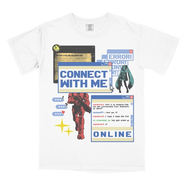 CONNECT WITH ME T-SHIRT