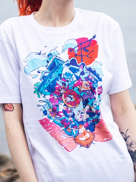 “Eyepatch Wolves Summer” Tee