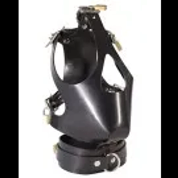 Heavy Rubber Locking Silencing Muzzle