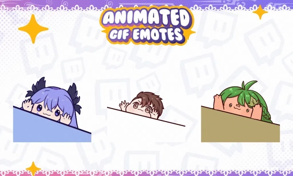 YCH Animated Bongo emotes by Rui (@ruiproduction)