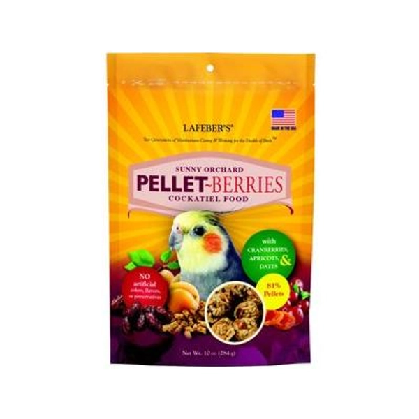 Lafeber Pellet-Berries Sunny Orchard Bird Food, 10-oz bag
