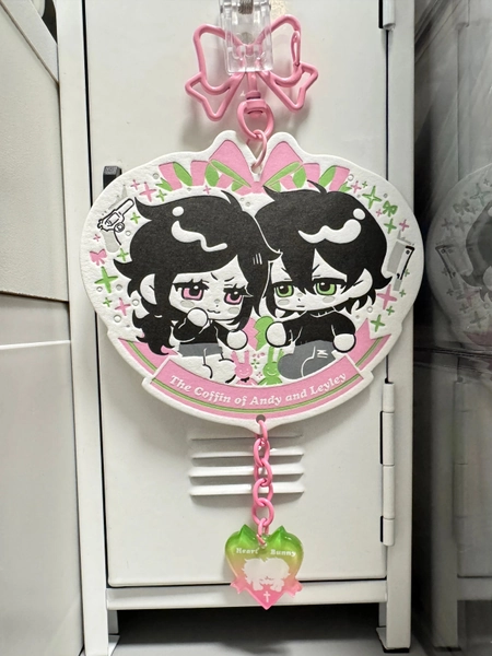 【现货】❤️Heart&Bunny🐰安迪和莉莉的棺材 凹印棉纸亚克力挂件 烟花滤镜打卡棒 The Coffin of Andy and Leyley