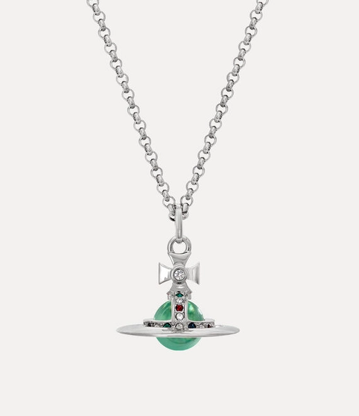 New Tiny Orb Pendant Necklace