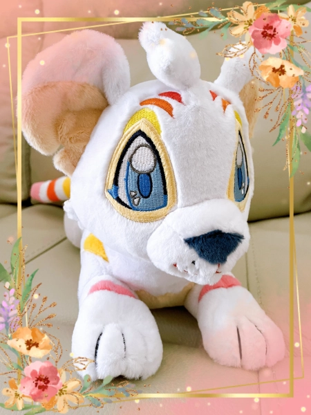 Rainbow Tiger Cub Plushie