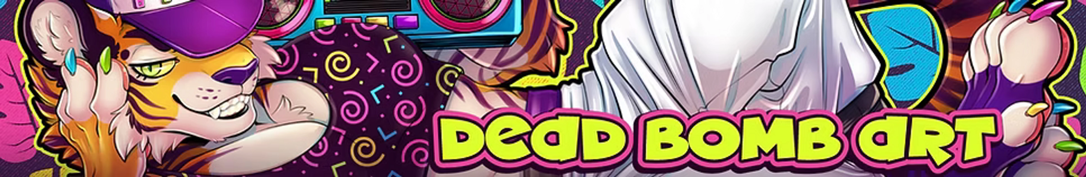 T-Shirt  - Comic Cat Redux | UV on Purple