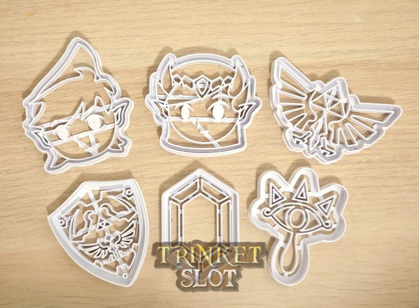 Zelda Cookie Cutters - Trinket Slot