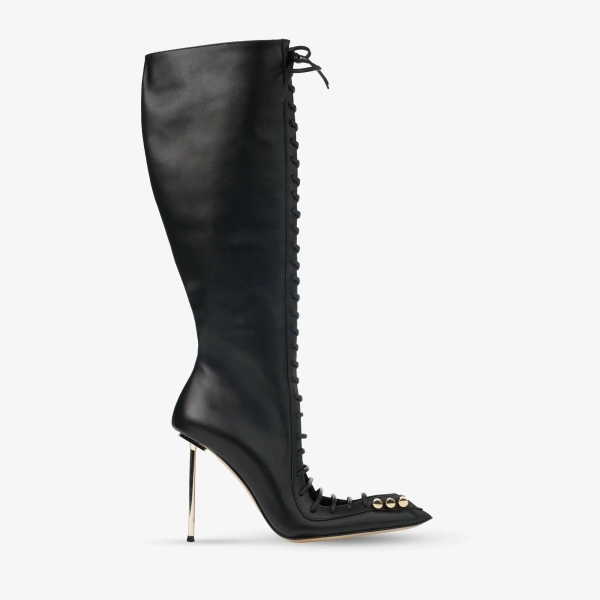 Scarlett Metal High Boots