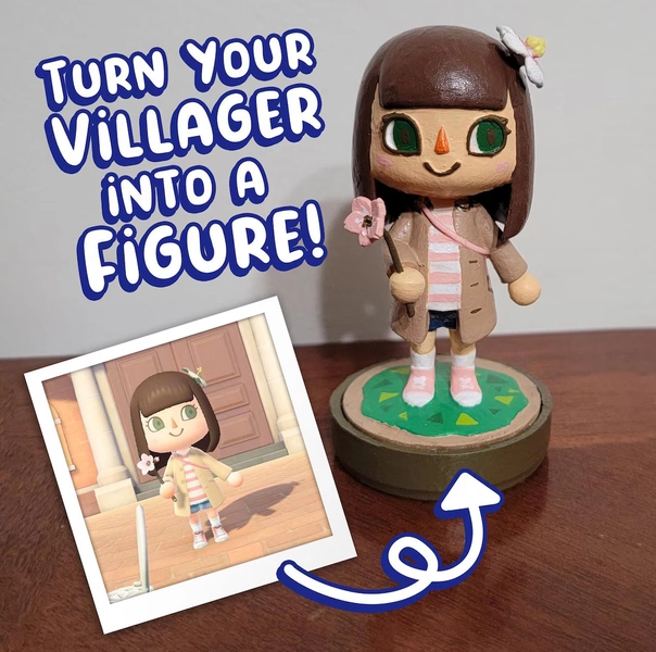 Custom Animal Crossing Villager Figure - Etsy Canada
