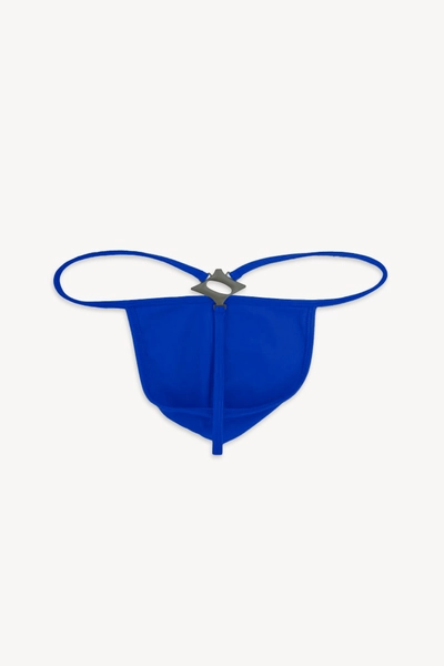 BUCKLE THONG - ROYAL