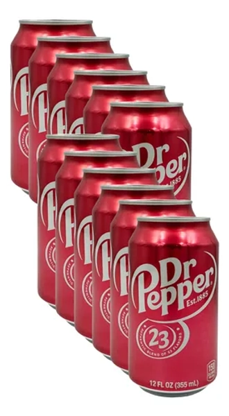 Dr. Pepper 355ml Pack 12 Latas 