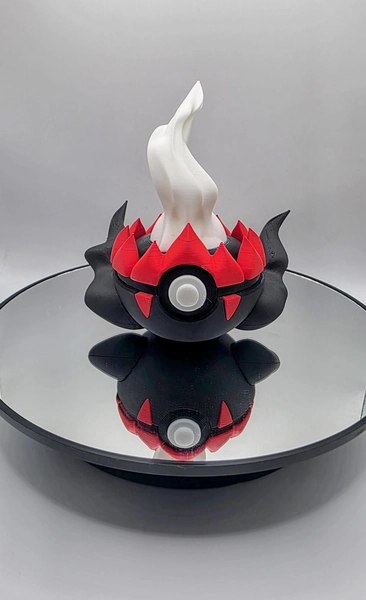 Darkrai-Inspired Ghostly Glow Shadowed Flame Collector Ball