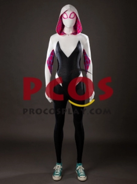 Across the Spider-Verse Gwen Stacy Cosplay Costume C09926