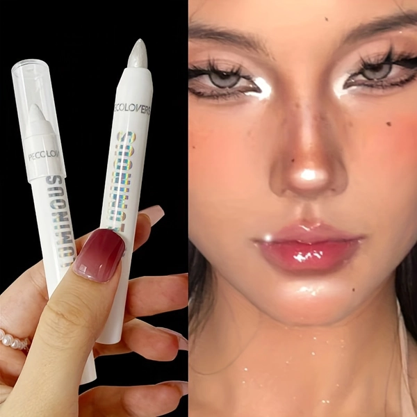 Shiny Glitter Eyeliner & Pearlescent Eyeshadow Stick - -Use Eye Liner Pen Suitable for Swimming, Coverage, Gloss for Day to Night Makeup, Parties, Photoshoots