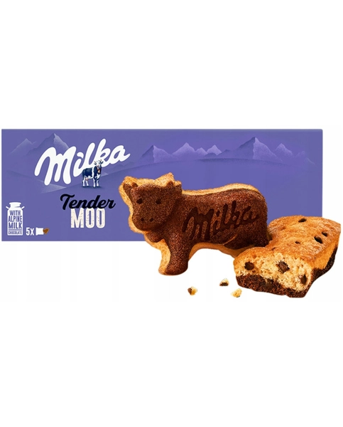 Ciasteczka Biszkoptowe o Wyglądzie Krówek Milka Tender Moo 140g