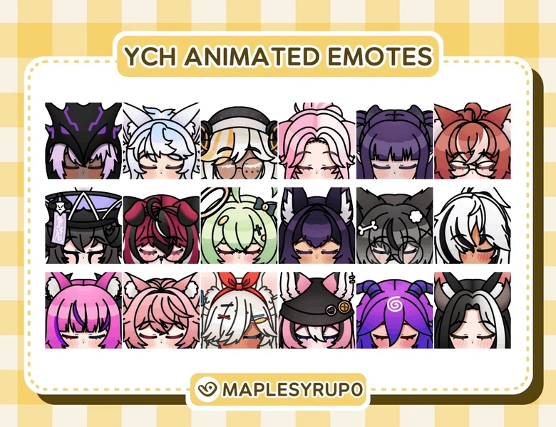YCH Sus Nodders Emote by MapleSyrup0 (MapleSyrup0)