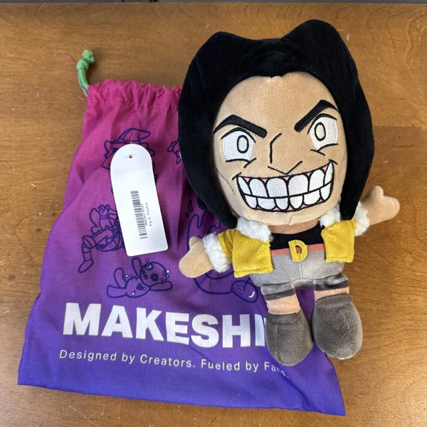 Makeship Big-D Plushie By Bruva Alfabusa Hunter Animated Series Plush - NEW!
