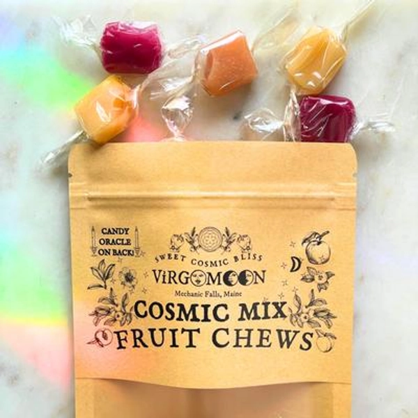 Maine Fruit Chews: Wild Blueberry, Strawberry, Peach - Natural Candy