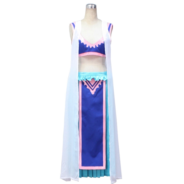 One piece Nefeltari Vivi Anime Cosplay Halloween Party Costume Suit Outfit Dress