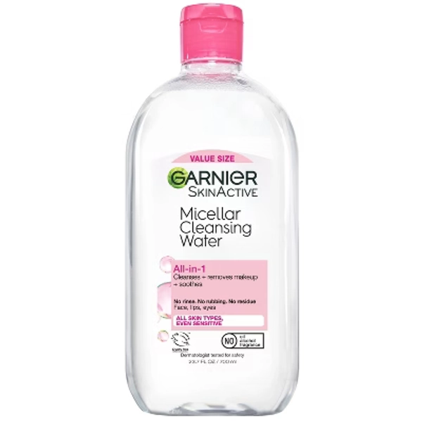 Garnier Micellar Water Hydrating Facial Cleanser & Makeup Remover - Basic Cleansing - 23.7 fl oz