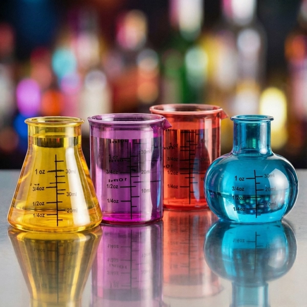 Laboratorieglas Shotglas Sæt til 69 kr. på Temashop.dk