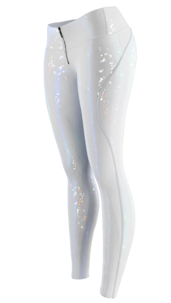 Assthetic Pants - Rainbow Snake White - Pairadize