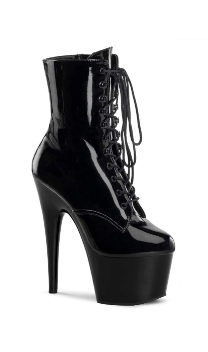 Shiny short boots