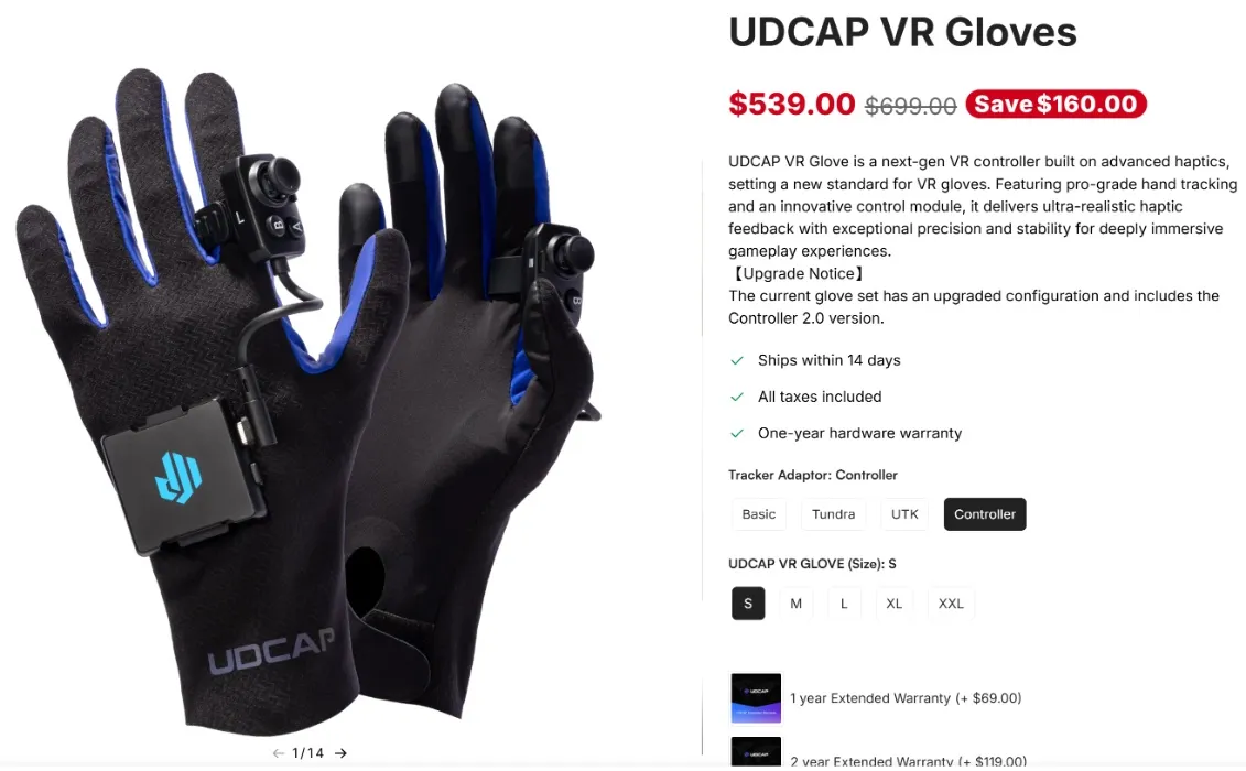 UDCAP VR Gloves 💚 (a huge upgrade!!!)