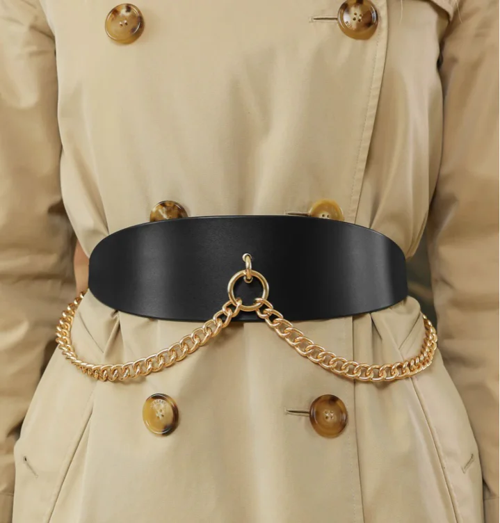 Haute cuir belt