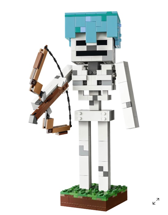 Minecraft Skeleton Lego
