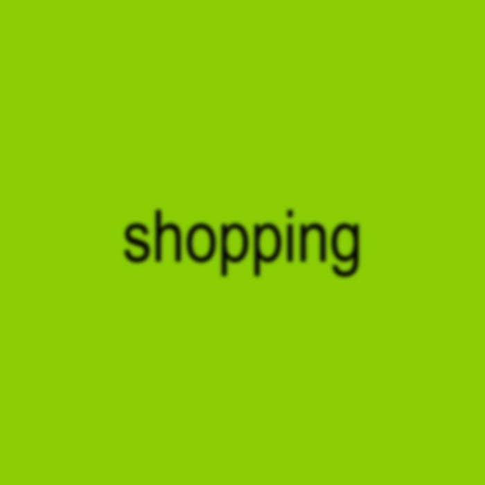 i go shopping! !