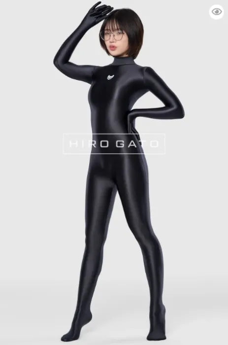 Hiro Gato Black Spandex Catsuit