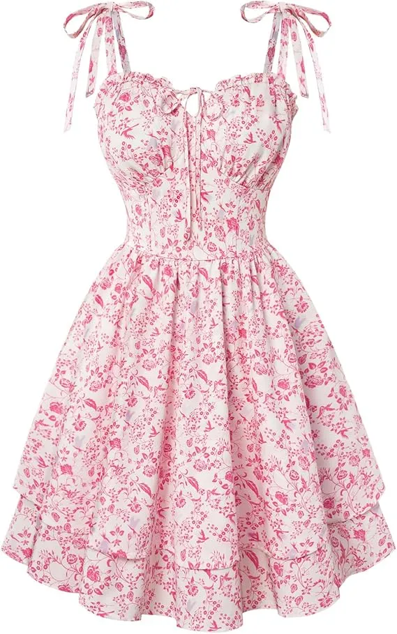 SCARLET DARKNESS Women Floral Dress