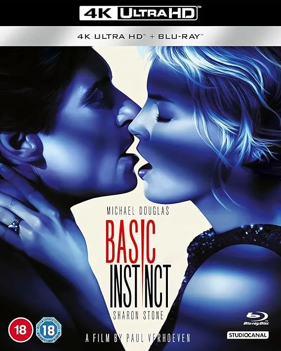 Basic Instinct (new restoration) 4K Ultra-HD [Blu-ray] [2021] : Michael Douglas, Sharon Stone, Jeanne Tripplehorne, George Dzundza, Denis Arndt, Paul Verhoeven: Amazon.ie