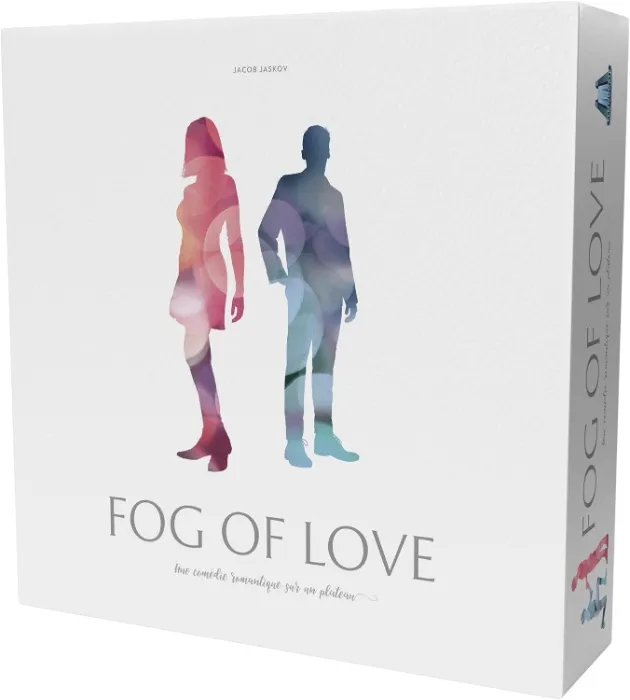 Blackrock Games Fog of Love - Board Game 2 Players - Game 16 Years - Play A Romantic Comedy Character - Role Playing - Fun and Tactical - Two Players, Golden : Amazon.ie