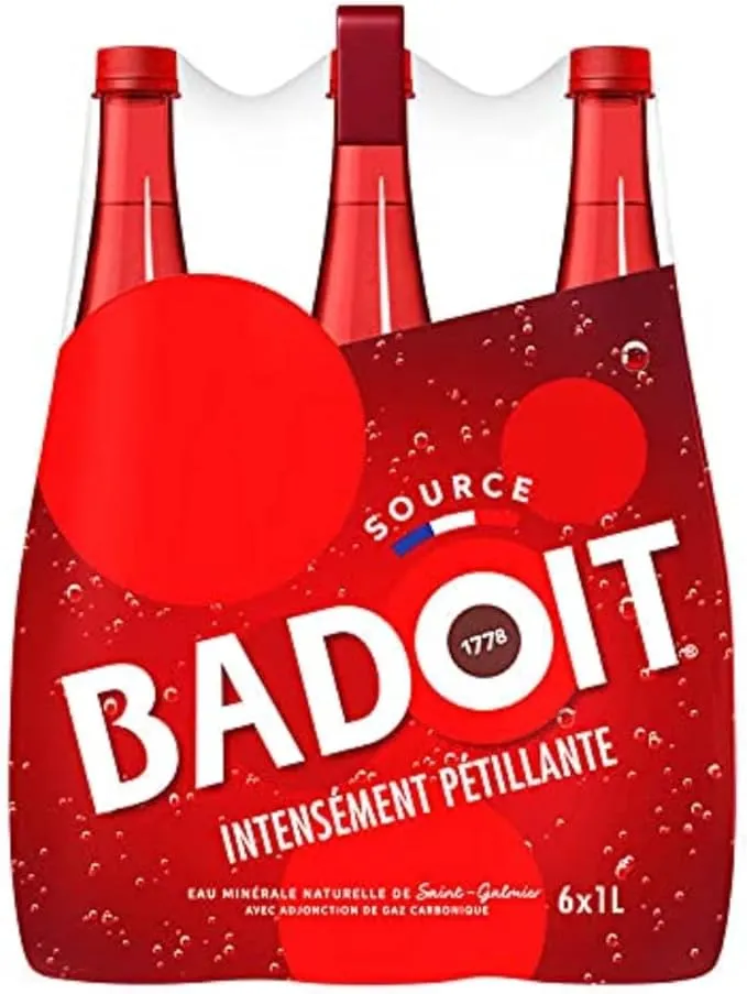 Red - Natural Mineral Water - Sparkling 6x1l : Amazon.ie