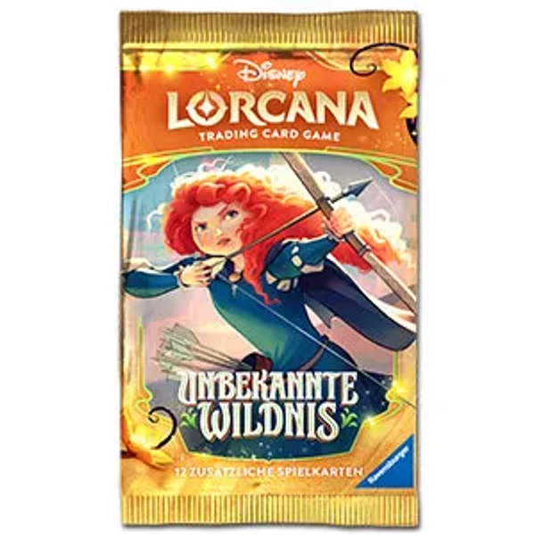 Lorcana: Unbekannte Wildnis Booster -DE- [Trading Cards]